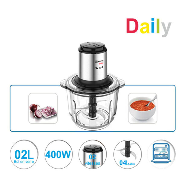 Robuste hachoir 400w daily