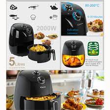 Robuste Friteuse Electrique - 5 Litres - Sans Huile