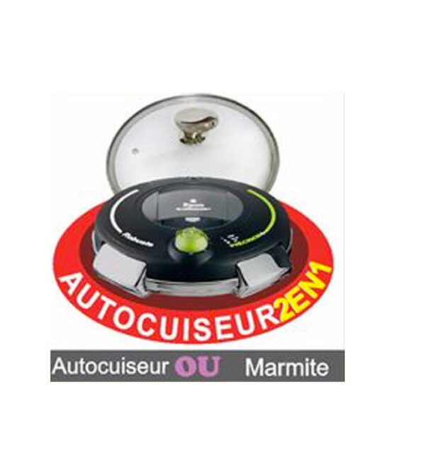 8La ROBUSTE AUTOCUISEUR - 2 EN 1 - 08 L