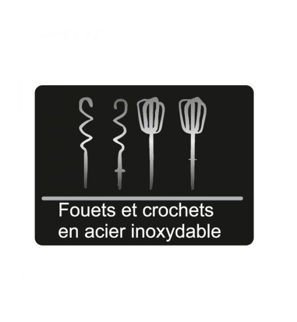 Robuste Batteur Electrique 05 Vitesses- Bi250- Inox