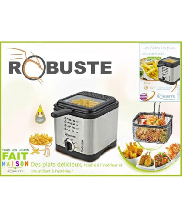 Robuste Friteuse Electrique - 1.5 L